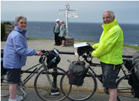 Land's End to John O'Groats cycle ride