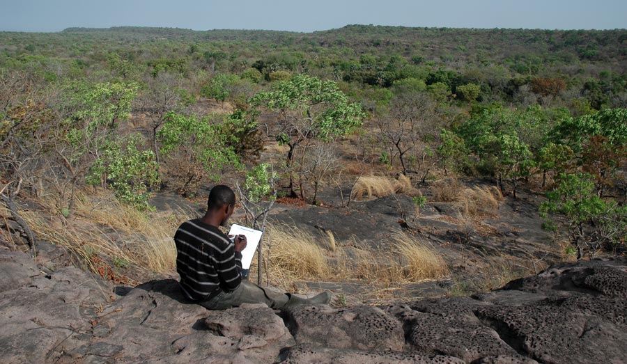 Surveying in Ghana. Mark Hulme