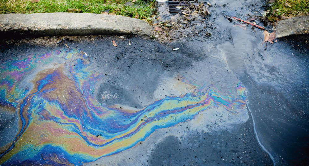 Oil spill. MSR Photo
