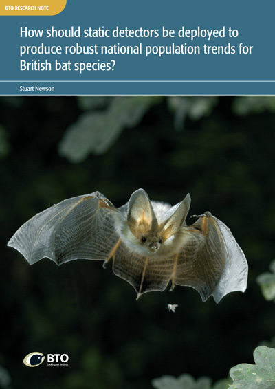 Bat Detectors Research Note cover