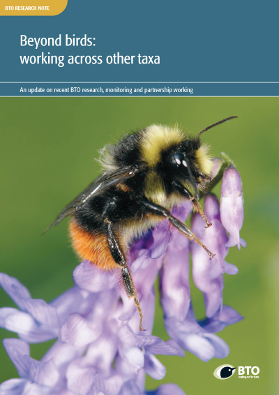 BTO Research Note  - Beyond birds cover