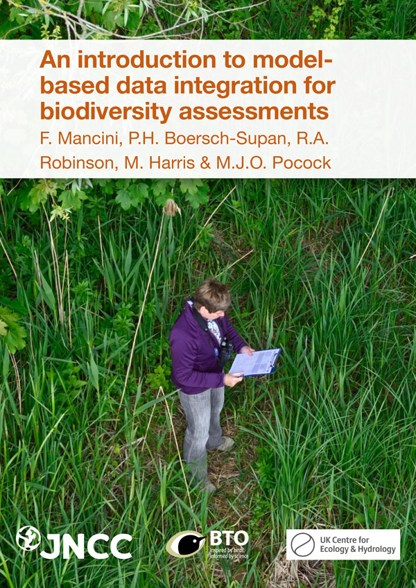 Introduction to model-based data integration for biodiversity assessments. Mancini et al, 2022