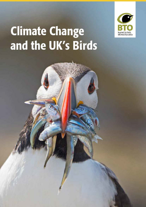 Climate Change and the UK's Birds cover
