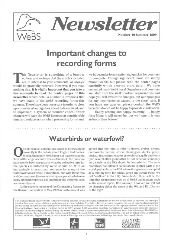 WeBS News issue 10