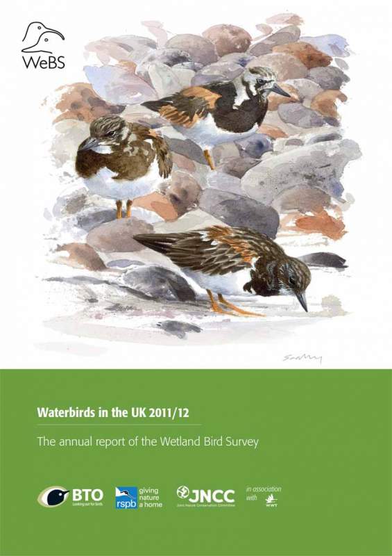 Waterbirds in the UK report -2011-12 cover