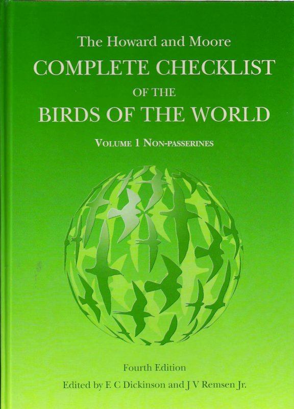 The Howard and Moore complete checklist of the birds of the world:  Volume 1 – n