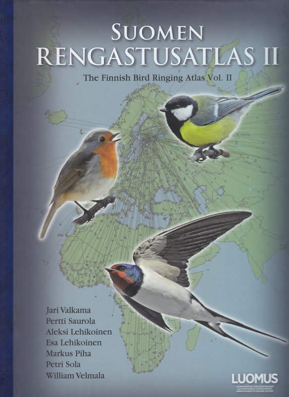 The Finnish Bird Ringing Atlas Volume II