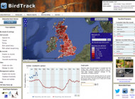 New BirdTrack Home page