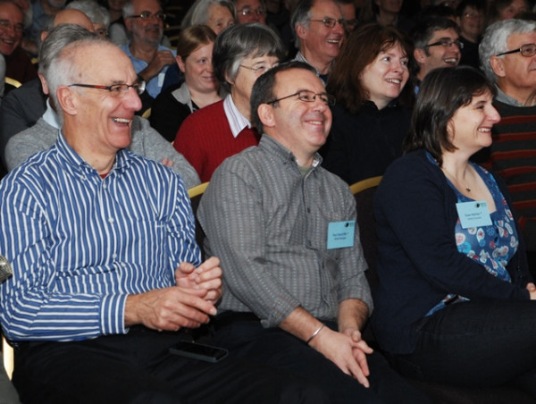 BTO staff and supporters at a conference