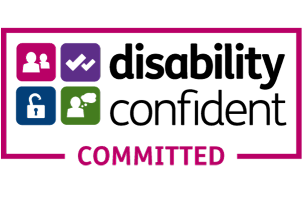 Disability Confident Committed Logo.