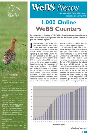 WeBS News issue 25