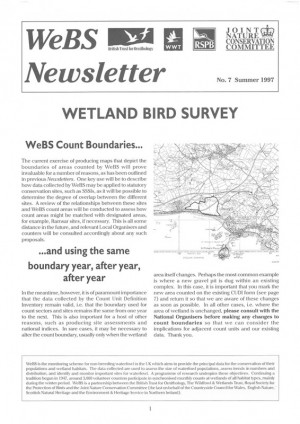 WeBS News issue 7