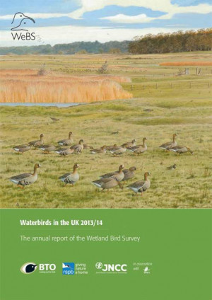 Waterbirds in the UK report -2013-14 cover
