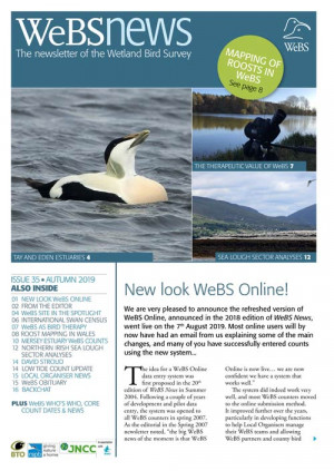 WeBS News issue 35 cover