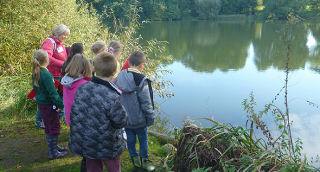 BTO Reserve - local school group visit